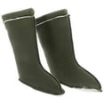 thumbnail image 4 of TABLZONE 1 Pair Green Insulated Winter Boot Liners Detachable Rain Boot Socks Comfortable for Cold Weather Walking, 4 of 7
