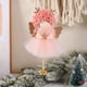 thumbnail image 1 of Fiudx Colgante de Ángel Navideño, Bonito Diseño de Falda de Hilo, Artesanía Exquisita, Decoración Festiva para El Hogar, Exhibición de Mesa Navideña, Regalo de Cumpleaños, 1 Pieza, 12 G de Peso, 1 of 3