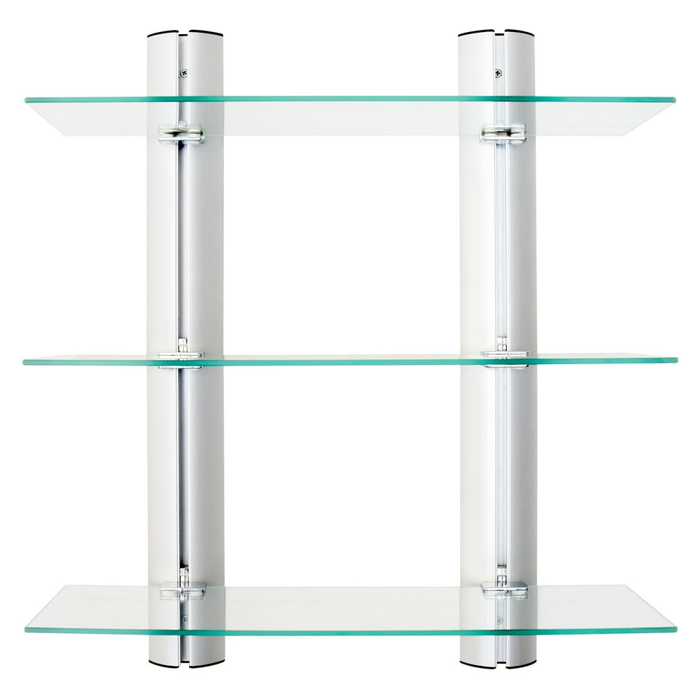 Danya B. Bathroom Shelving Unit Decorative WallMount 3Tier