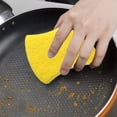 thumbnail image 4 of Esponja para fregar de celulosa, esponja para lavar platos de cocina de dos caras, limpieza diaria de ollas para lavar platos en la cocina, 4 of 7