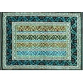 thumbnail image 1 of Ahgly Company Indoor Rectangle Abstract Light Blue Contemporary Area Rugs, 8' x 12', 1 of 4