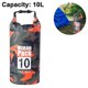 thumbnail image 1 of Waterproof Dry Bag for Men Women with Waterproof Phone Case Lightweight Roll Top Sack Dry Storage Bag for Watersports-Orange-10L, 1 of 4