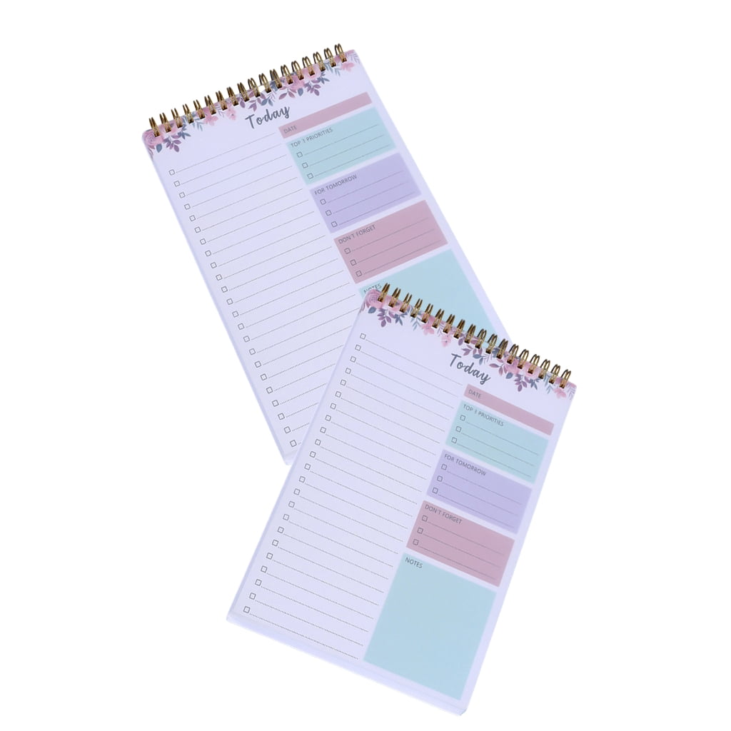 Daily Planner Weekly Planner Notepads Management Notebook Personal Organisers