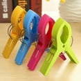 thumbnail image 6 of 16 Pack Windproof Clamp, Jumbo Size，Plastic Clamp, Drying Clothes Clamp， Drying Bed Sheet Clamp，Fashion Bright Color, 6 of 8
