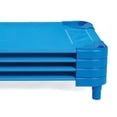 thumbnail image 3 of Angeles Value Line Standard Stackable Nap Cots for Kids, Blue (4 Pack), 3 of 7