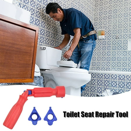

Toilet Installation And Maintenance Household Toilet Seat Removal Wrench Toilet Lid Screw Fixing Tool Seat