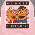 thumbnail image 3 of Toy Story 4 - Type Block Potato Head - Toddler & Youth Girls Raglan Graphic T-Shirt, 3 of 5