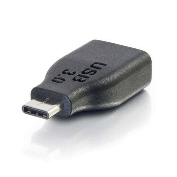 Cables to Go  USB 3.0 USB-C to USB-A Adapter Converter - Male & Female, Black