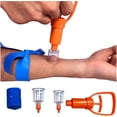 thumbnail image 4 of Snake Bite Kit, Bee Sting Kit, TVTUTPWY Portable Venom Extractor Suction Pump with Bonus CPR Face Shield, Emergency Outdoor First Aid Supplies for Hiking, Camping, Backpacking ﻿, 4 of 8
