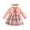 Pink-wGPXG, variant on OJSFQUFP Girls Comfortable and Breathable Dress Fashionable and Casual Checkered Print Dress