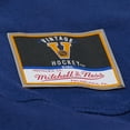 thumbnail image 7 of Women's Mitchell & Ness Blue New York Rangers Vintage Crewneck Sweatshirt, 7 of 7
