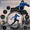 thumbnail image 4 of Reloj Inteligente Smart watch Reloj Militar Para Hombre Función De Llamada A Prueba De Caídas Impermeable Antimagnético, 4 of 8