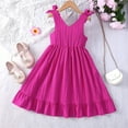 thumbnail image 5 of XXWXYD Girls Sweet Holiday Dress Spring Summer Autumn Comfortable Fashionable Ruffle Design Casual Party Outfit Soft Cotton, 5 of 9