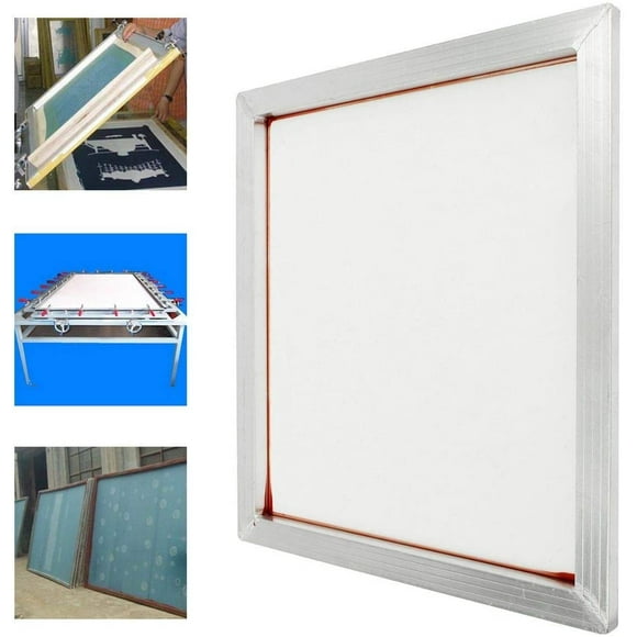 INTBUYING 6 Pcs Cadre d'Impression d'Écran 23"x31 Pouces Maille Pré-Tendue Aluminium Cadre d'Écran en Soie