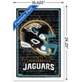 thumbnail image 3 of NFL Jacksonville Jaguars - Neon Helmet 23 Wall Poster, 14.725" x 22.375" Framed, 3 of 5