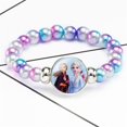 thumbnail image 1 of Pulseras de perlas impresas Elsa Anna Princess, 1 of 4