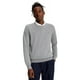 thumbnail image 1 of Jersey Tommy Hilfiger liso con cuello redondo para hombre, gris, HTR, talla L, 1 of 5