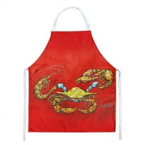 Seafood Sandwich Crab Shrimp Crawfish Apron 27 in x 30 in