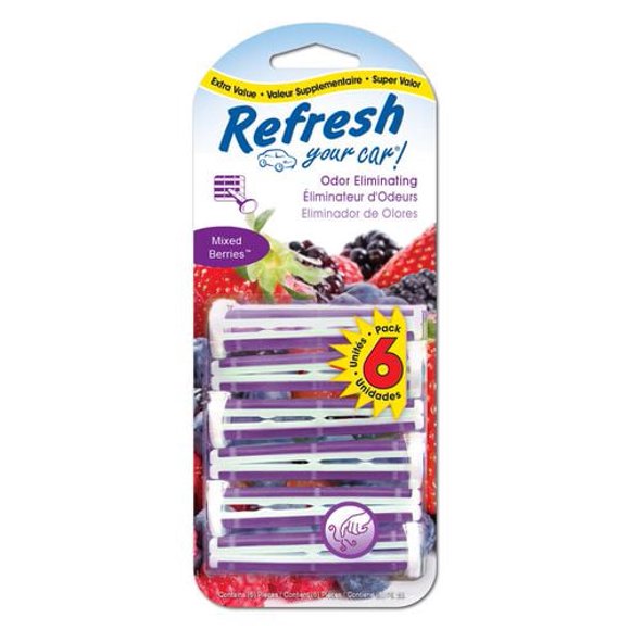 Refresh your car! Mixed Berries Vent Sticks