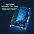 thumbnail image 3 of U.2 to PCIe Adapter for 2.5" U.2 SSD PCIe Adapter U.2 PCIe Adapter U.2 PCIE Riser SFF-8639 Interface Red Colour Special for CHIA Coin Mining(Only Support U.2 NVME SSD), 3 of 5