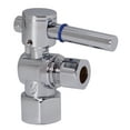 thumbnail image 6 of Westbrass Toilet Wax Ring Kit with Supply Line and 1/2" IPS Lever Handle Angle Stop, Polished Chrome, 6 of 13