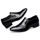 thumbnail image 3 of Zapatos de cuero para hombre, zapatos de verano transpirables para hombre, zapatos casuales de moda de estilo coreano para hombre, 3 of 3