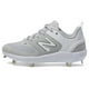 thumbnail image 4 of Zapatillas de softball New Balance Fresh Foam Velo V3 para mujer, color gris y blanco, 4 of 6