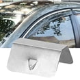 thumbnail image 5 of Vikenar Coche Universal del Viento Lluvia Deflector de Acero Inoxidable Canal Clips de fijación de contención Set (6pcs), 5 of 8