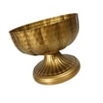 thumbnail image 2 of bedienty Urn Planter European Classic Rustic Basin Flower Pot for Cafe Wedding Office Deep Gold 20cm, 2 of 6