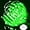 Green, variant on 2Pack Battery Fairy Lights, 6.6ft 20 LED Copper Wire String Ambiance Lighting for Home Bedroom Patio Camping Christmas Decoration, Cool White