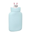 thumbnail image 3 of Hot Water Bag Silicone Safe Cute Design Microwave Heating Portable Hot Water Bottle, 3 of 14