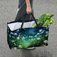 thumbnail image 7 of Starry Plants Portable Reusable Collapsible Bucket Picnic Basket Grocery Baskets Storage Bag Large Capacity Oxford Cloth Foldable Bucket, 7 of 7