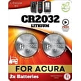 thumbnail image 1 of Pilas para control remoto de llave CR2032, paquete de 2, 1 of 9