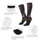 thumbnail image 3 of Fotbe Ball Phyton Snake Calcetas Divertidas Estampadas para Hombre y Mujer, Calcetas de Algodón hasta la Rodilla para Caminar, Correr, Enfermería y Embarazo, 3 of 6