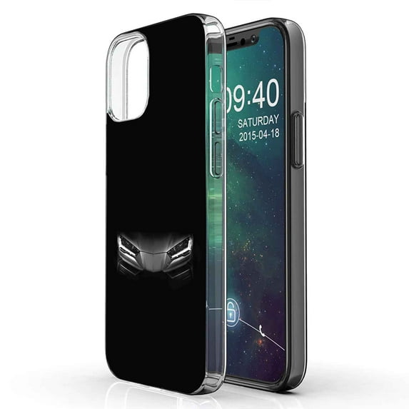 TalkingCase Slim Phone Case Compatible for Apple iPhone 12, 12 Pro, Cool Car Print, Lightweight,Flexible,Soft, USA