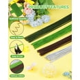 thumbnail image 3 of Tallos de alambre floral FIVEIZERO calibre 18, 35 cm, verdes, 100 piezas, 3 of 7