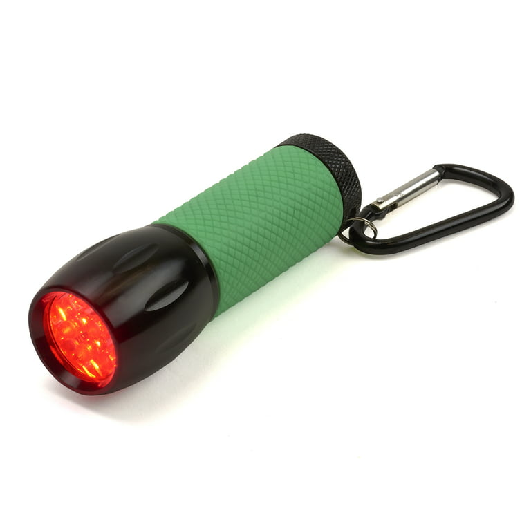 Carson RedSight Pro - Red LED Flashlight Brightness Settings), X-Large, Green, Model: SL-33 - Walmart.com