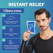 AllSett Health Instant Disposable Cold Pack (25 Pack), ASH1025