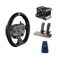 thumbnail image 2 of Volante ES con Base R5+Pedales+Adaptador multiconsola - Moza Racing negro, 2 of 8