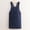Deep Blue, variant on Adult Jour Denim Apron with Front Pockets, Cross Back Aprons Lightweight, Durable & Stain-Resistant for Kitchen Cooking, Gardening, Gift for Women