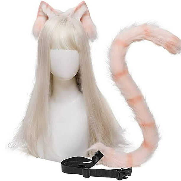 Set De Disfraz De Gato Con Orejas, Collar Y Más Set De Disfraz De Gato Con Orejas, Collar Y Más