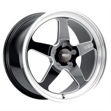 Weld Racing S10480562P54 18x10.5 Ventura Wheel, 5x120.65, Black