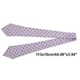 thumbnail image 4 of Unique Bargains 1 Pc Scarf Headband Versatile Neck Scarf for Women Gray Purple, 4 of 5