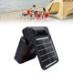 thumbnail image 3 of Ventilador Solar Para Acampar, Ventilador Portátil Solar Recargable, Puerto De Cargador USB Plegable, Ventilador De Campamento, Banco De Energía Con Luz LED Para Acampar, Pescar,, 3 of 7