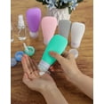 thumbnail image 5 of Fpogbef Travel Bottles Set for Toiletries, Travel Essentials Silicone Travel Bottle, 14 Pack Travel Size Containers for Shampoo, Conditioner, Lotion - Squeezable Tubes Easy Dispensing, 5 of 7
