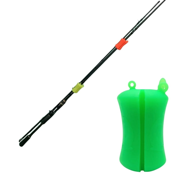 Portable Fishing Rod Fixed Ball Rubber to Resistant Durable Reusable  Fishing Pole Clip for Boat Fishing Accessories Dark Green