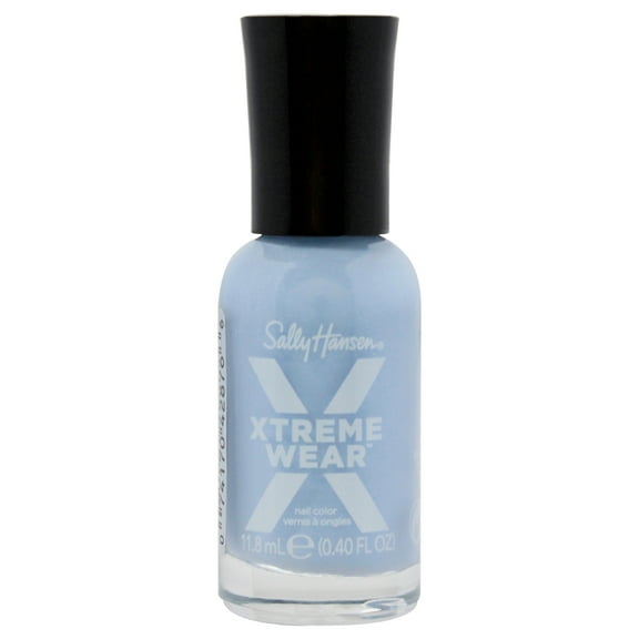 Sally Hansen Xtreme Wear Nail Polish, Babe Blue, 0.4 fl oz, Chip Resistant, Bold Color