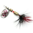 thumbnail image 2 of 10 señuelos de pesca Spinnerbait para lubina, trucha, salmón, lucioperca, duros, 2 of 8