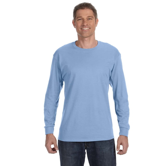 Hanes Unisex 6.1 oz. Tagless Long-Sleeve T-Shirt - 5586