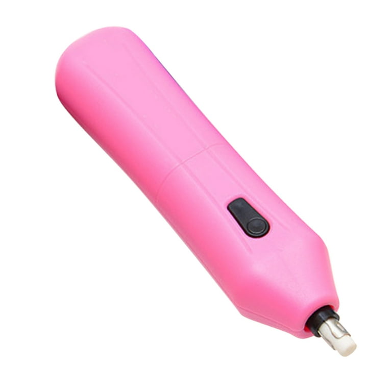 Electric Eraser Battery Operated Auto Erasers Rubber for Artist Drawing  Painting Sketching Drafting Pink